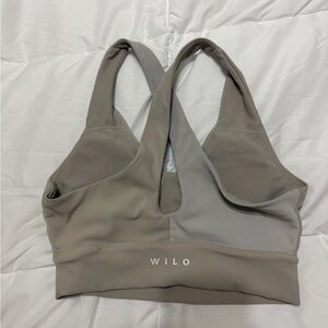 WILO Women's Tan Sports Bra